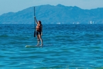 Debby Ryan face surf in Puerto Vallarta