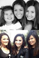 Surorile Lovato - atunci si acum