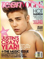 Justin Bieber pe coperta Teen Vogue 2013