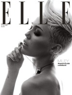 Miley Cyrus a pozat pentru revista Elle UK