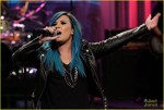 Demi Lovato are din nou parul albastru!