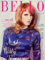 Bella Thorne pe coperta revistei Bello