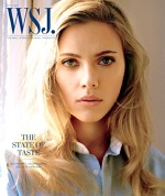 Scarlett Johansson pe coperta revistei WSJ
