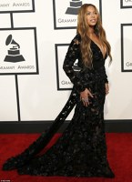 Beyonce la premiile Grammy 2015