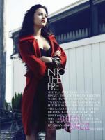 Demi Lovato - pictorial pentru revista Elle