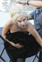 Lady Gaga - coafata pentru sedinta foto