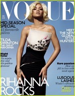 Rihanna in revista Vogue