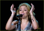Shakira, expresiva pe scena