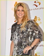 Shakira la lansarea parfumului ei