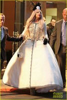 Lady Gaga in rochie de bal