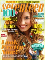 Demi Lovato pe coperta revistei Seventeen