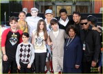 Justin Biber a facut cunostinta cu familia Jackson