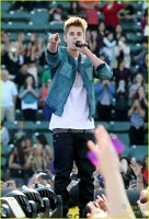 Justin Bieber la concertul lui Carly Rae Jepsen