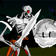 Skeleton King Ghost Land