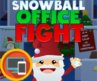 Snowball Office Fight