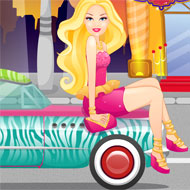 Barbie Racing to Manhattan