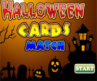 Halloween Cards Match