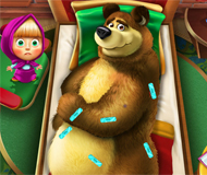 Masha and the Bear Injured