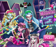 Monster High Pyjama Party
