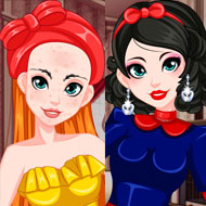 Snow White Inspired Makeover