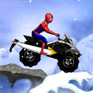 Spiderman Snow Scooter