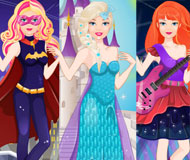 Super Barbie: From Princess To Rockstar