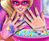 Superhero Doll Manicure