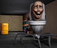 Toilet Monster Attack Sim 3D